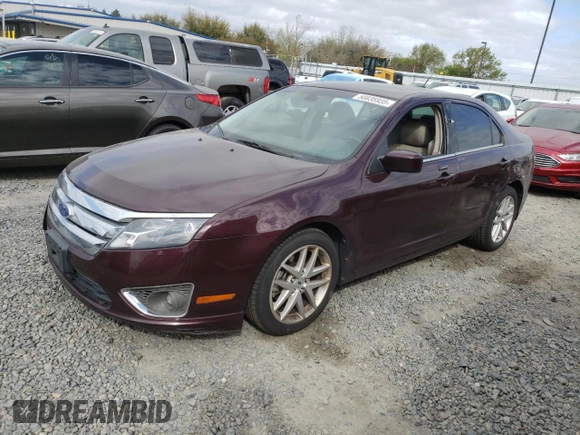 2011 Ford Fusion SEL with VIN 3FAHP0JA0BR256816, listed as a Copart auction lot 50835935 with 161,979 mi miles and Salvage Title. Bid and sale history available at carsss.com. Image 1.