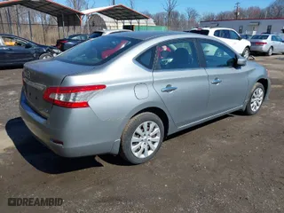2014 Nissan Sentra SR with VIN 3N1AB7AP1EL686419, listed as a IAAI auction lot 41855324 with 88,326 mi miles. Bid and sale history available at carsss.com. Image 4.