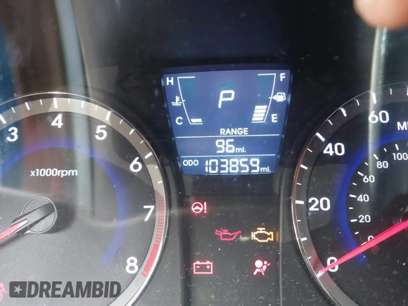 2014 Hyundai Accent GLS with VIN KMHCT4AEXEU710606, listed as a IAAI auction lot 41764163 with 103,859 mi miles. Bid and sale history available at carsss.com. Image 15.