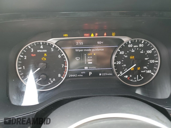 2023 Nissan Pathfinder SL with VIN 5N1DR3CC1PC234294, listed as a Copart auction lot 65688315 with 29,442 mi miles and Salvage title. Bid and sale history available at DreamBid. Image 9.