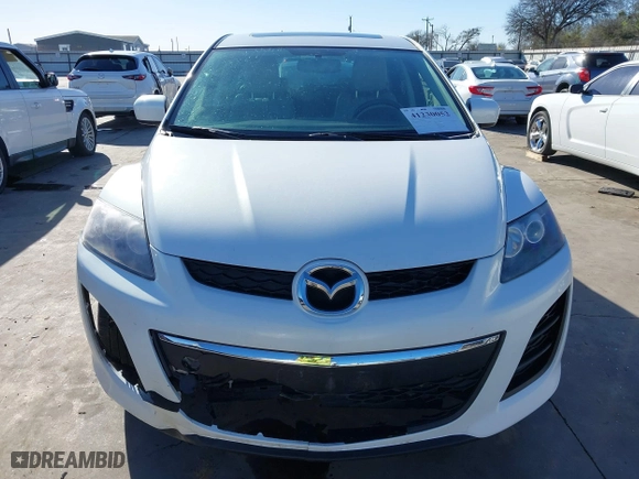 2010 Mazda CX-7 SV with VIN JM3ER2W52A0311013, listed as a IAAI auction lot 41230052 with 107,926 mi miles. Bid and sale history available at carsss.com. Image 6.