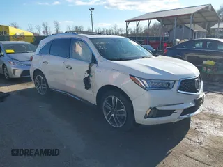2018 Acura MDX Sport Hybrid w/Advance Pkg with VIN 5J8YD7H78JL000864, listed as a IAAI auction lot 41018072 with 150,815 mi miles. Bid and sale history available at carsss.com. Image 1.