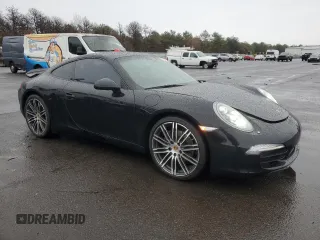 2016 Porsche 911 Carrera with VIN WP0AA2A92GS106698, listed as a Copart auction lot 42180725 with 43,064 mi miles and Salvage Title. Bid and sale history available at carsss.com. Image 4.