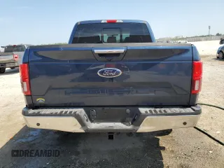 2020 Ford F-150 XL with VIN 1FTEW1E52LFC63073, listed as a Copart auction lot 57453495 with 22,718 mi miles and Salvage title. Bid and sale history available at DreamBid. Image 6.
