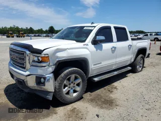 2014 GMC Sierra 1500 SLE z VIN 3GTU2UEC1EG141703, wystawiony jako Copart lot #55035475 z przebiegiem 220 188 mil mil oraz Szkoda całkowita • Salvage title. Historia ofert i sprzedaży dostępna na DreamBid. Obrazek 1.