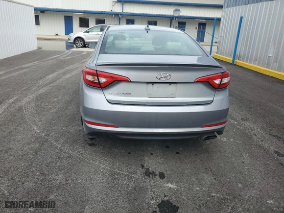 2017 Hyundai Sonata 2.4L with VIN 5NPE24AF6HH576457, listed as a Copart auction lot 50804595 with 198,982 mi miles and Clean Title. Bid and sale history available at carsss.com. Image 6.