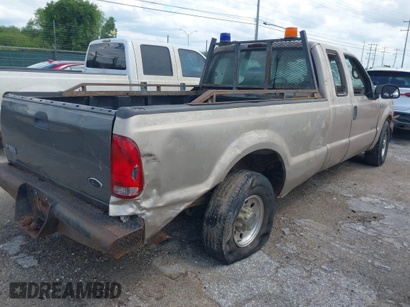 1999 Ford F-350 XL with VIN 1FTSX30F7XEC60385, listed as a IAAI auction lot 42493144 with 210,660 mi miles and . Bid and sale history available at DreamBid. Image 4.