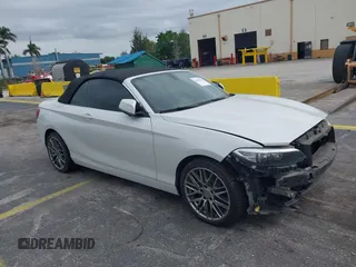 2017 BMW 2 Series 230i with VIN WBA2K9C38HV950695, listed as a IAAI auction lot 41610243 with 102,191 mi miles and . Bid and sale history available at carsss.com. Image 19.