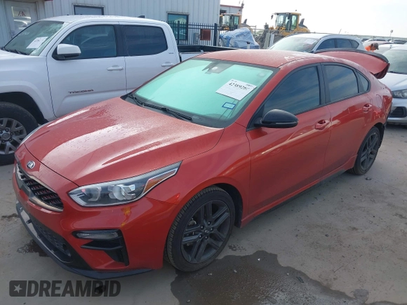 2021 Kia Forte GT-Line z VIN 3KPF34AD7ME341063, wystawiony jako IAAI lot #42389280 z przebiegiem 74 703 mil mil oraz . Historia ofert i sprzedaży dostępna na DreamBid. Obrazek 19.