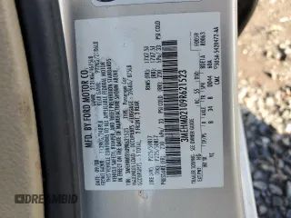 2009 Mercury Milan Premier with VIN 3MEHM02109R621523, listed as a Copart auction lot 88890495 with 263,050 mi miles and Salvage Title. Bid and sale history available at carsss.com. Image 12.