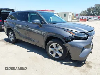2021 Toyota Highlander L with VIN 5TDCZRAH9MS051141, listed as a IAAI auction lot 42228099 with 81,775 mi miles and . Bid and sale history available at DreamBid. Image 1.