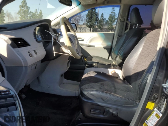 2012 Toyota Sienna SE with VIN 5TDXK3DC5CS226793, listed as a Copart auction lot 46848205 with 135,291 mi miles and Salvage title. Bid and sale history available at DreamBid. Image 7.
