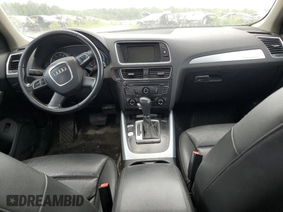 2012 Audi Q5 Premium with VIN WA1LKCFP4CA003411, listed as a Copart auction lot 57301035 with 270,590 mi miles and Salvage title. Bid and sale history available at DreamBid. Image 8.