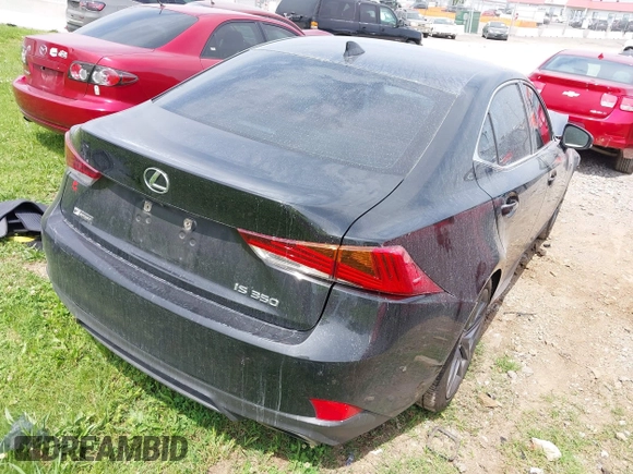 2018 Lexus IS 350 with VIN JTHBZ1D26J5032387, listed as a IAAI auction lot 42263927 with 124,531 mi miles and . Bid and sale history available at DreamBid. Image 4.