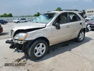 2007 Kia Sorento LX with VIN KNDJC736375676508, listed as a Copart auction lot 59529735 with 179,783 mi miles and Salvage title. Bid and sale history available at DreamBid. Image 1.