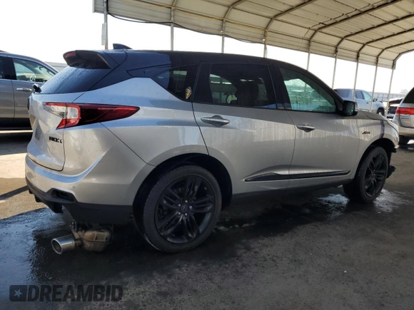2020 Acura RDX w/A-Spec Pkg with VIN 5J8TC1H61LL017669, listed as a Copart auction lot 77456834 with 117,882 mi miles and Salvage Title. Bid and sale history available at carsss.com. Image 3.
