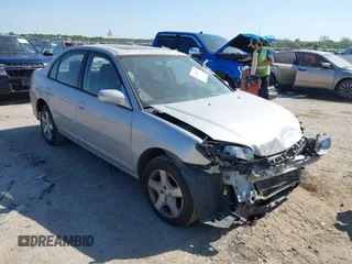 2004 Honda Civic EX with VIN JHMES26784S001762, listed as a IAAI auction lot 42030046 with 195,530 mi miles and . Bid and sale history available at DreamBid. Image 1.