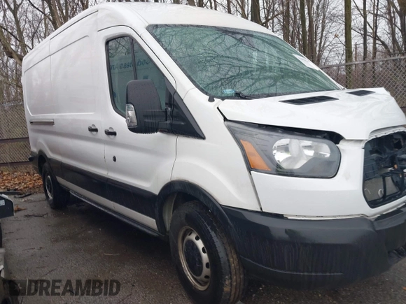 2019 Ford Transit with VIN 1FTYR2CM1KKA10613, listed as a IAAI auction lot 41898428 with 442,144 mi miles. Bid and sale history available at carsss.com. Image 13.
