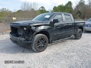 2022 Chevrolet Silverado 1500 Custom with VIN 1GCPABEK2NZ510094, listed as a IAAI auction lot 41716750 with 45,366 mi miles and . Bid and sale history available at DreamBid. Image 2.