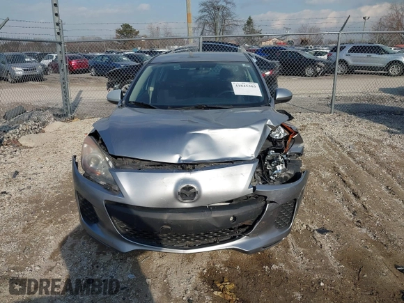 2013 Mazda 3 i SV with VIN JM1BL1TF4D1719757, listed as a IAAI auction lot 41845303 with 134,106 mi miles. Bid and sale history available at carsss.com. Image 12.