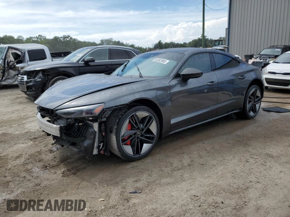 2022 Audi RS e-tron GT z VIN WAUAHBFW4N7902313, wystawiony jako Copart lot #55282983 z przebiegiem 125 mil mil oraz . Historia ofert i sprzedaży dostępna na DreamBid. Obrazek 1.