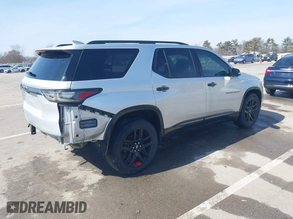 2018 Chevrolet Traverse Premier with VIN 1GNERKKW1JJ137976, listed as a IAAI auction lot 41728142 with 119,515 mi miles. Bid and sale history available at carsss.com. Image 4.