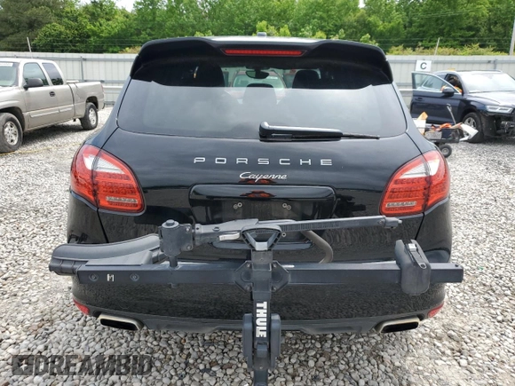 2012 Porsche Cayenne with VIN WP1AA2A23CLA01397, listed as a Copart auction lot 55574955 with 198,246 mi miles and Clean title. Bid and sale history available at DreamBid. Image 6.