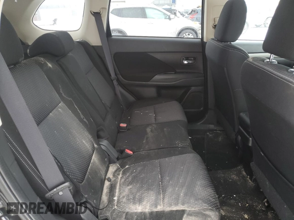 2017 Mitsubishi Outlander SE with VIN JA4JZ3AX2HZ601323, listed as a Copart auction lot 43418195 with Not provided miles and Salvage title. Bid and sale history available at DreamBid. Image 10.