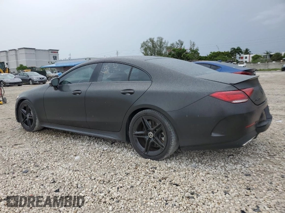 2019 Mercedes-Benz CLS with VIN WDD2J5JB7KA031428, listed as a Copart auction lot 62647904 with 0 mi miles and Non Repairable. Bid and sale history available at carsss.com. Image 2.