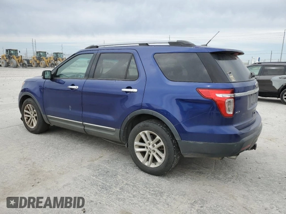 2013 Ford Explorer XLT with VIN 1FM5K7D94DGB13752, listed as a Copart auction lot 48776475 with 153,684 mi miles and Clean Title. Bid and sale history available at carsss.com. Image 2.