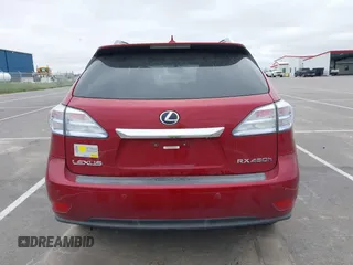 2010 Lexus RX 450h with VIN JTJBC1BAXA2007147, listed as a IAAI auction lot 42114416 with 116,697 mi miles and . Bid and sale history available at DreamBid. Image 16.