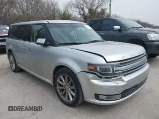 2015 Ford Flex Limited with VIN 2FMHK6D87FBA04713, listed as a IAAI auction lot 41752619 with 199,739 mi miles. Bid and sale history available at carsss.com. Image 1.