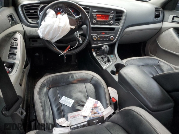 2011 Kia Optima LX z VIN KNAGM4A78B5161107, wystawiony jako Copart lot #59513665 z przebiegiem 199 210 mil mil oraz Szkoda całkowita • Salvage title. Historia ofert i sprzedaży dostępna na DreamBid. Obrazek 8.