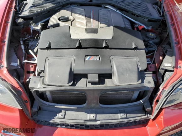 2012 BMW X6 M with VIN 5YMGZ0C56CLK14710, listed as a Copart auction lot 87038254 with 118,870 mi miles and Salvage Title. Bid and sale history available at carsss.com. Image 12.