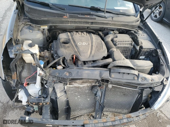 2013 Hyundai Sonata GLS with VIN 5NPEB4ACXDH524183, listed as a Copart auction lot 77892044 with 126,035 mi miles and Salvage Title. Bid and sale history available at carsss.com. Image 11.