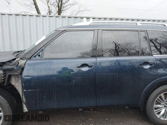 2021 Infiniti QX80 Luxe with VIN JN8AZ2AE1M9272448, listed as a IAAI auction lot 41661947 with 60,183 mi miles and . Bid and sale history available at DreamBid. Image 14.