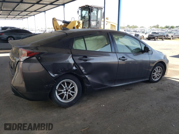 2017 Toyota Prius Two with VIN JTDKBRFU1H3561254, listed as a Copart auction lot 54859115 with 139,581 mi miles and Salvage Title. Bid and sale history available at DreamBid. Image 3.