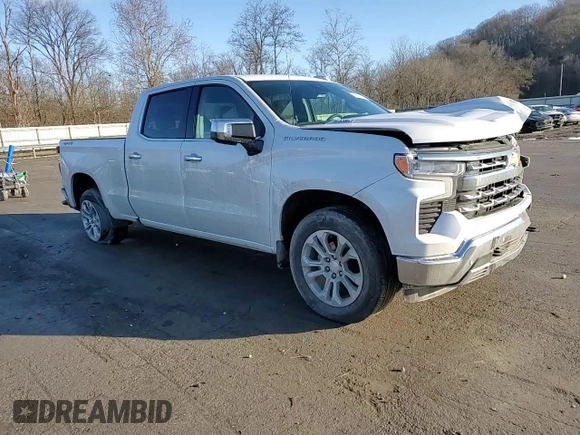 2023 Chevrolet Silverado 1500 LTZ with VIN 3GCUDGE83PG349351, listed as a Copart auction lot 84905394 with 25,034 mi miles and Salvage Title. Bid and sale history available at carsss.com. Image 11.
