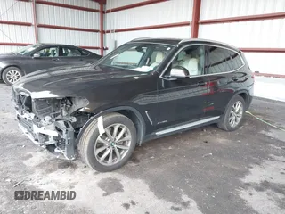 2018 BMW X3 xDrive30i with VIN 5UXTR9C53JLD64672, listed as a IAAI auction lot 41195339 with 107,163 mi miles and . Bid and sale history available at DreamBid. Image 2.