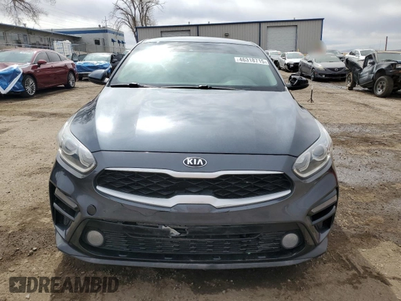 2019 Kia Forte LXS with VIN 3KPF24AD7KE074345, listed as a Copart auction lot 46318715 with 46,263 mi miles and Salvage Title. Bid and sale history available at carsss.com. Image 5.