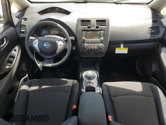 2017 Nissan LEAF SL with VIN 1N4BZ0CP7HC300142, listed as a Copart auction lot 65713354 with 3,679 mi miles and Clean Title. Bid and sale history available at carsss.com. Image 8.