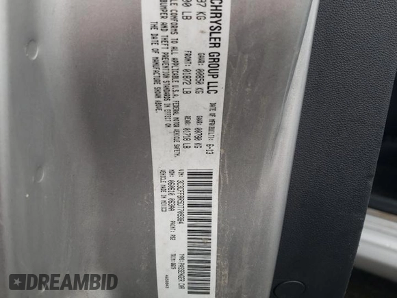 2013 FIAT 500 Sport with VIN 3C3CFFBR5DT709384, listed as a Copart auction lot 62502455 with 86,136 mi miles and Salvage title. Bid and sale history available at DreamBid. Image 13.
