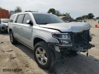2020 Chevrolet Suburban Premier with VIN 1GNSKJKC0LR164243, listed as a Copart auction lot 70530624 with 0 mi miles and Salvage Title. Bid and sale history available at carsss.com. Image 4.