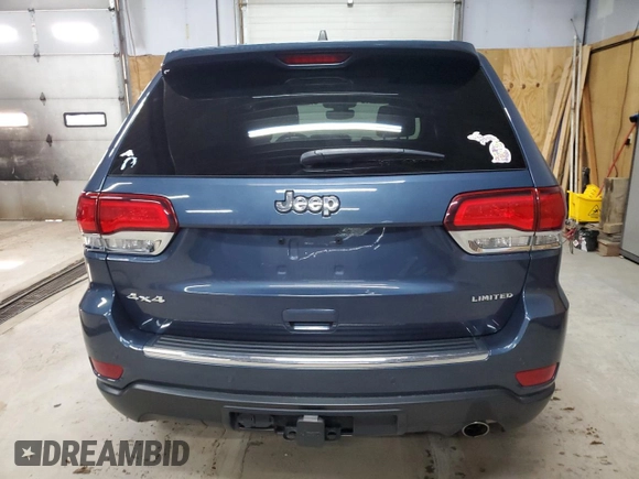 2021 Jeep Grand Cherokee Limited with VIN 1C4RJFBG4MC505321, listed as a Copart auction lot 63370405 with 67,091 mi miles and Salvage title. Bid and sale history available at DreamBid. Image 6.