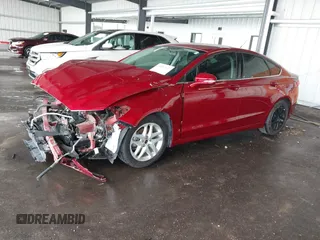 2016 Ford Fusion SE with VIN 3FA6P0HD1GR303639, listed as a IAAI auction lot 42097357 with 35,379 mi miles and . Bid and sale history available at DreamBid. Image 2.