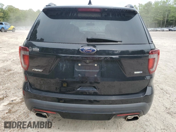 2016 Ford Explorer Sport with VIN 1FM5K8GT7GGC49052, listed as a Copart auction lot 53269385 with Not Provided miles and Clean Title. Bid and sale history available at carsss.com. Image 6.