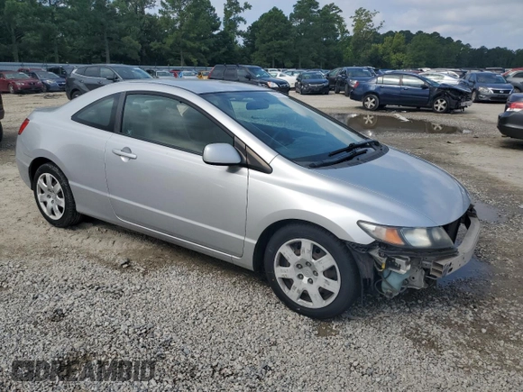 2009 Honda Civic Cpe LX with VIN 2HGFG12629H521583, listed as a Copart auction lot 66502414 with 136,478 mi miles and Salvage Title. Bid and sale history available at carsss.com. Image 4.