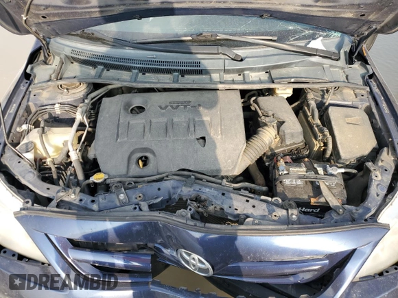2011 Toyota Corolla L with VIN 2T1BU4EE1BC749083, listed as a Copart auction lot 49048245 with 145,978 mi miles and Salvage Title. Bid and sale history available at carsss.com. Image 12.