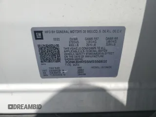 2021 Chevrolet Blazer LT with VIN 3GNKBHRS5MS556610, listed as a Copart auction lot 60334385 with 164,287 mi miles and Clean title. Bid and sale history available at DreamBid. Image 13.