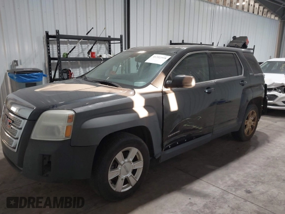 2010 GMC Terrain SLE-1 with VIN 2CTALBEW6A6389986, listed as a IAAI auction lot 41392558 with 141,935 mi miles. Bid and sale history available at carsss.com. Image 2.
